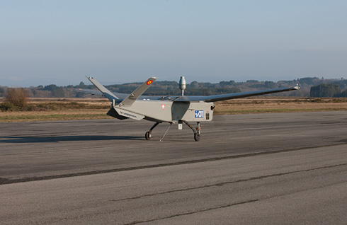 Maiden flight of Cassidian’s ATLANTE unmanned air vehicle in Spain (c) Cassidian