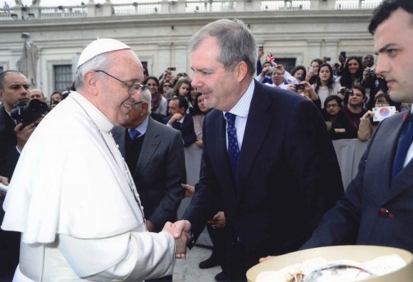Vatican Accepted Traditional Greeting from Pilsen – Blessed Beer and an Original Gift from Pilsner Urquell
