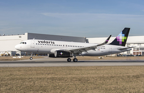 Volaris becomes first Mexican airline with Sharklet-equipped A320 (c) Airbus