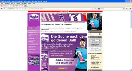 Beim Gewinnspiel auf www.metylan.de können die Teilnehmer tolle Preise rund um Manuel Neuer gewinnen. | Foto: Henkel Metylan