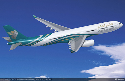 Oman Air orders three A330-300 aircraft (c) Airbus