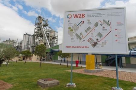 Abengoa to launch its first demonstration Waste-to-Biofuels (W2B) plant in Babilafuente, Spain
