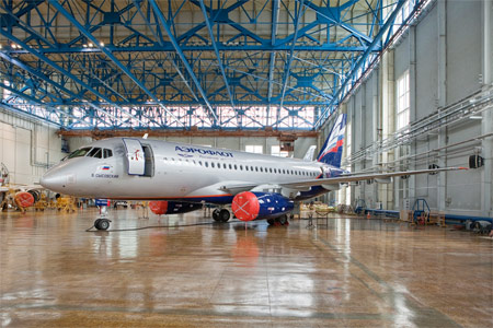 Aeroflot takes delivery of the first Sukhoi Superjet 100 in full specification