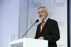 EIB President Werner Hoyer opened the second day of the European Financial Congress held in Sopot, Poland