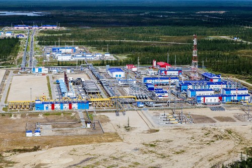 Comprehensive gas treatment unit at Yuzhno-Russkoye field