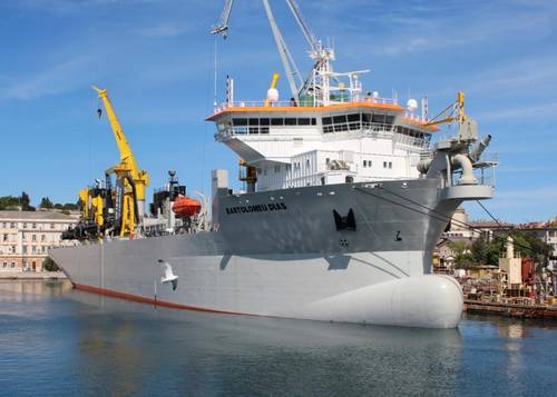 ULJANIK Shipyard delivered Yard 497 "Bartolomeu Dias" to Luxembourg Company Jan De Nul