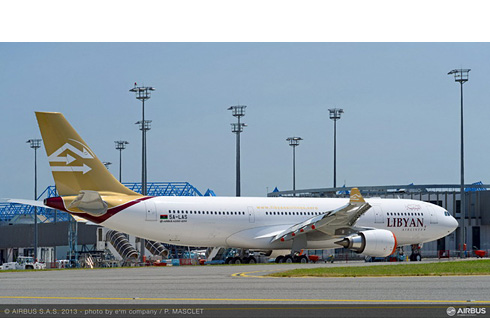 Libyan Airlines takes delivery of its first Airbus A330 (c) Airbus