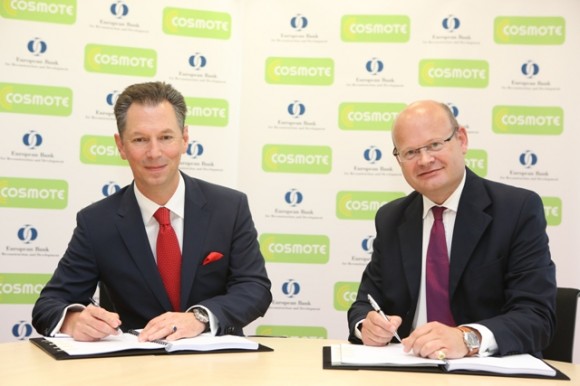 Romania's 3rd largest mobile operator and OTE's subsidiary COSMOTE Romania received €225M syndicated loan arranged by EBRD