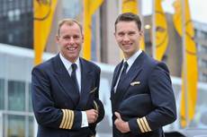 Lufthansa pilots Sebastian Bartel and Lars Heurich to compete with world's best triathletes in Hawaii to collect donations for HelpAlliance's water project in Gambia
