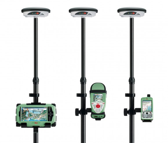 The Leica Zeno GG03 can be used with all Leica Zeno field controllers