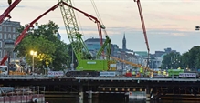 The new Liffey bridge in Dublin named after activist Rosie Hackett