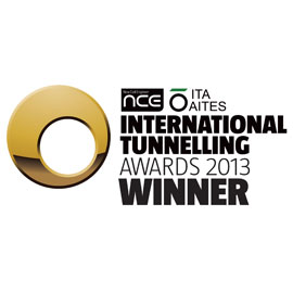 Ramboll won “Ground Investigation and Monitoring Award” at the International Tunnelling Awards 2013