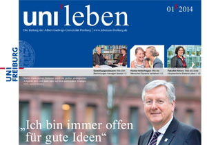 Die neue Ausgabe der Freiburger Universitätszeitung uni’leben ist erschienen 