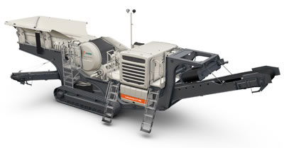 Lokotrack_LT106: The strong industrial design inputs are visible in the honorable mention award-winning Lokotrack LT106, Metso’s mobile crushing plant.