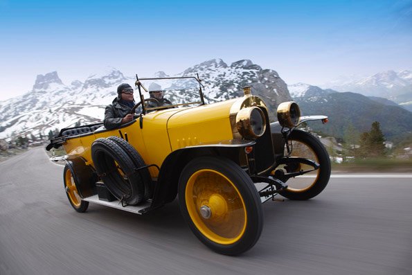 The “Alpine Victor”: The first motor racing car from AUDI AG was the Audi Type C, which was developed in 1912. Between 1912 and 1914, this car won the biggest challenge at that time, the Austrian Alpine Run, three times in a row.