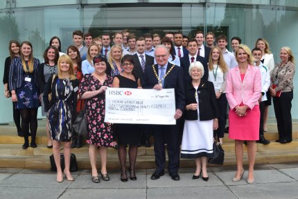 Bentley trainees support local charity