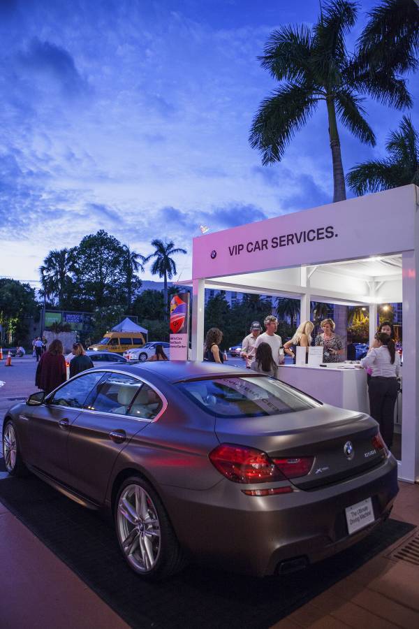 BMW at Art Basel Miami Beach 2012 on Wednesday, December 5th. (Vanessa Rogers/newscast)