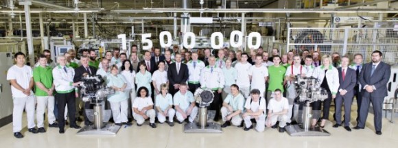ŠKODA produced 1.5 million components (engines and gearboxes) at their Czech plants this year - more than ever before  