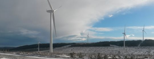 Vattenfall’s onshore wind farm Clashindarroch in Scotland started ...