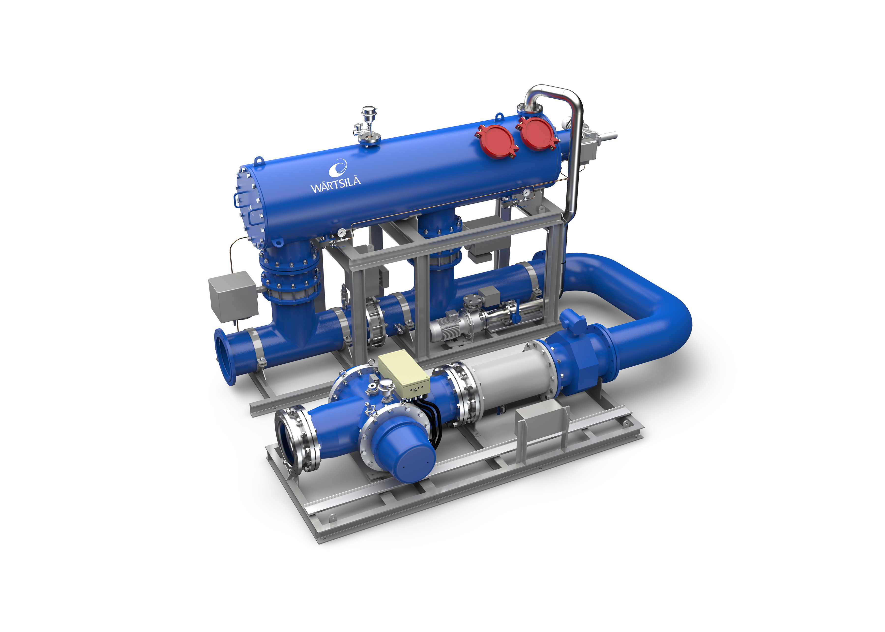 The Wärtsilä Aquarius UV Ballast Water Management system utilises a two-stage approach involving filtration and medium pressure UV disinfection technology.