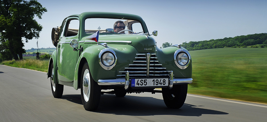 ŠKODA sends six classic cars at the 13th Sachsen Classic from 13 to 15 August 