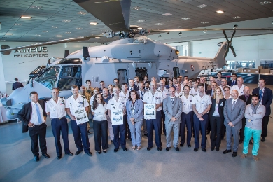 Airbus Helicopters delivers 15th NH90 NFH to the French Navy (Ref. CDPH-5117-54, © Copyright Airbus Helicopters, Eric Raz).