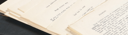 University of Nottingham purchased important typescript of D.H. Lawrence’s Pansies 
