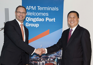 APM Terminals Global Terminal Network enters China’s fastgrowing grain import market as part of joint venture with Qingdao Port International 