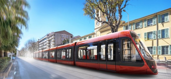 Alstom unveils design of Citadis trams for the East-West line of Nice Côte d’Azur Metropole 