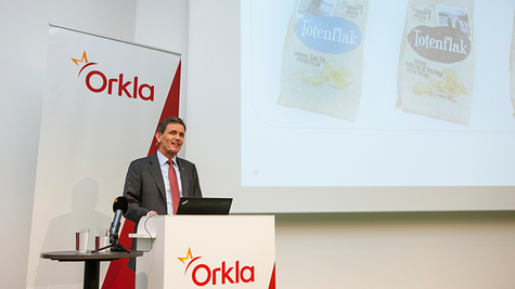 Orkla Q1-2016: operating profit increased by 13%