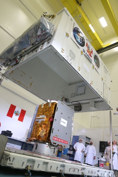 PerúSAT-1, Peru’s first Earth observation satellite.