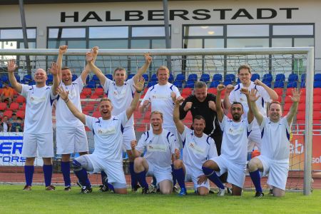 Sieger des diesjährigen Turniers "Gemeinsam am Ball für den Mittelstand" wurde die Ottostadt Magdeburg