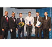 Die Industrie- und Handelskammer Neubrandenburg zeichnet EDEKA Handelsgesellschaft Nord mbH in Malchow als „TOP Ausbildungsbetrieb 2016“ aus