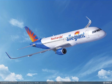 U.S. airline Allegiant signed a purchase agreement for 12 Airbus A320ceo aircraft 