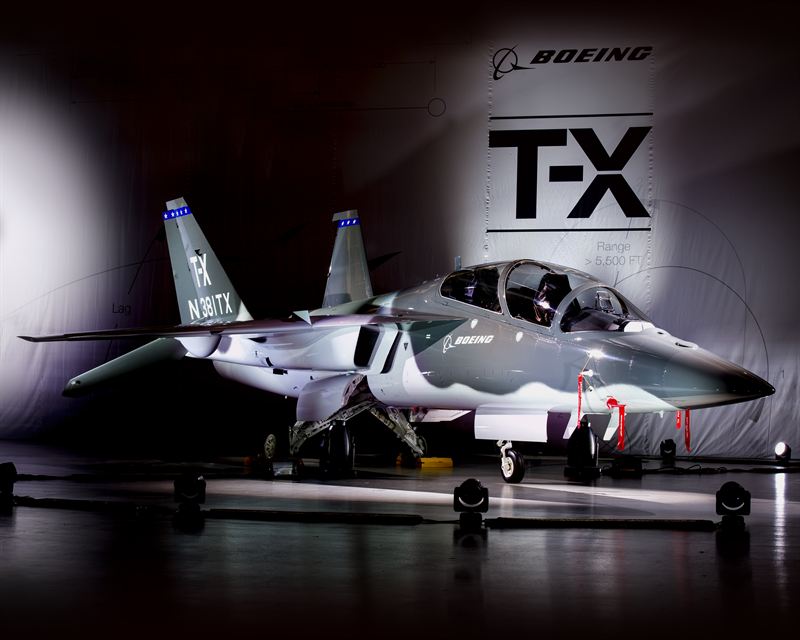Boeing and Saab AB to show U.S. Air Force the performance, affordability, and maintainability advantages of their Boeing T-X 