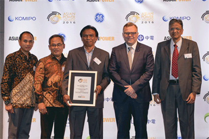 Wärtsilä customer PT Indonesia Power wins best dual-fuel power plant of the year by Asian Power Awards