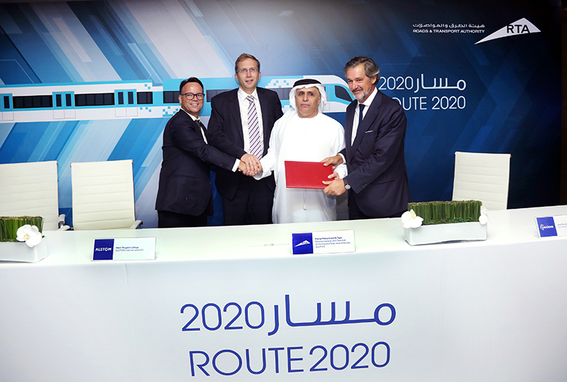 Alstom-led consortium Expolink to design and build the extension of Dubai’s Red metro line 