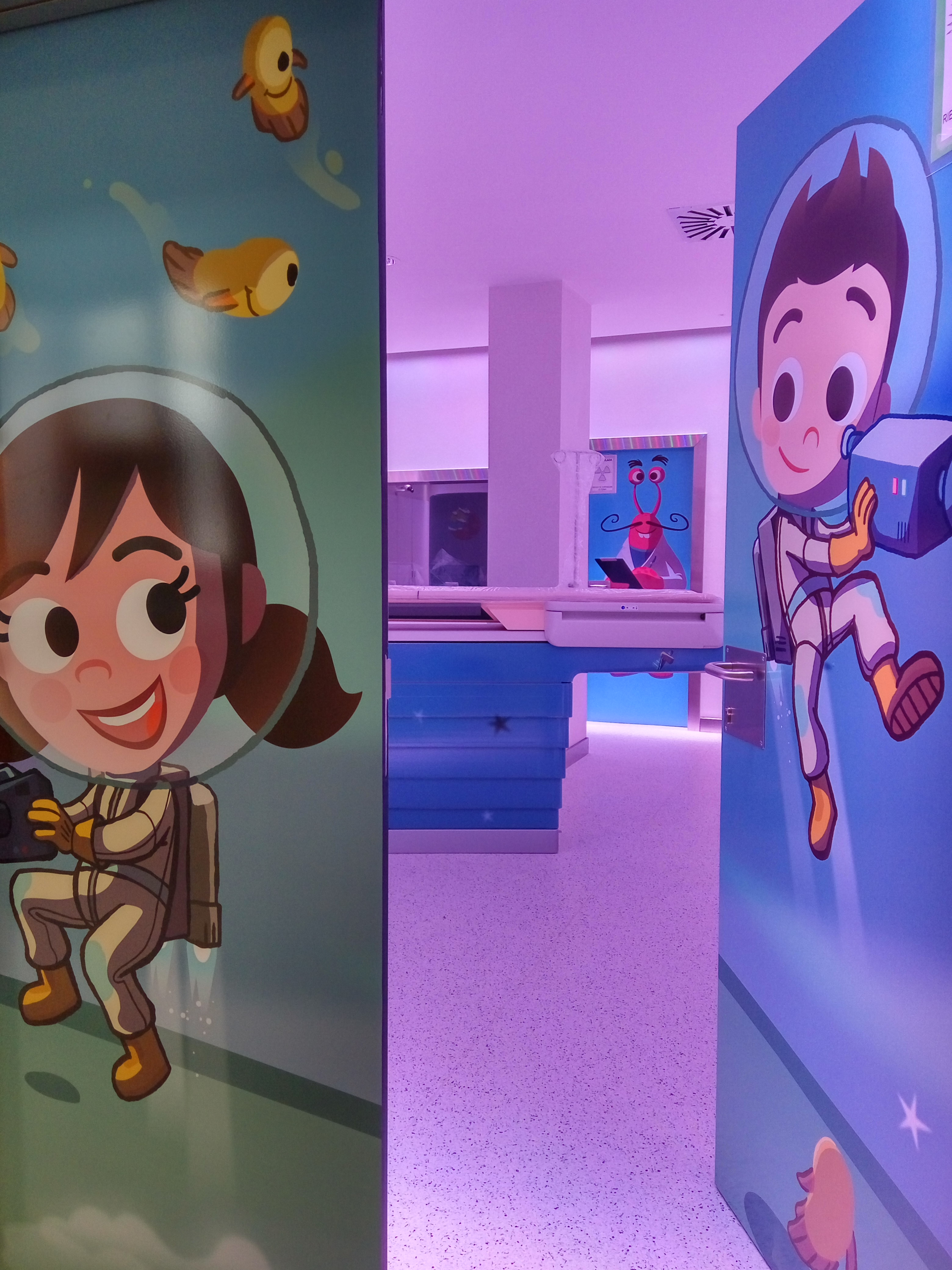 The Philips Foundation, CurArte Foundation and Hospital Vall d´Hebrón to improve the experience children have during diagnostic imaging tests