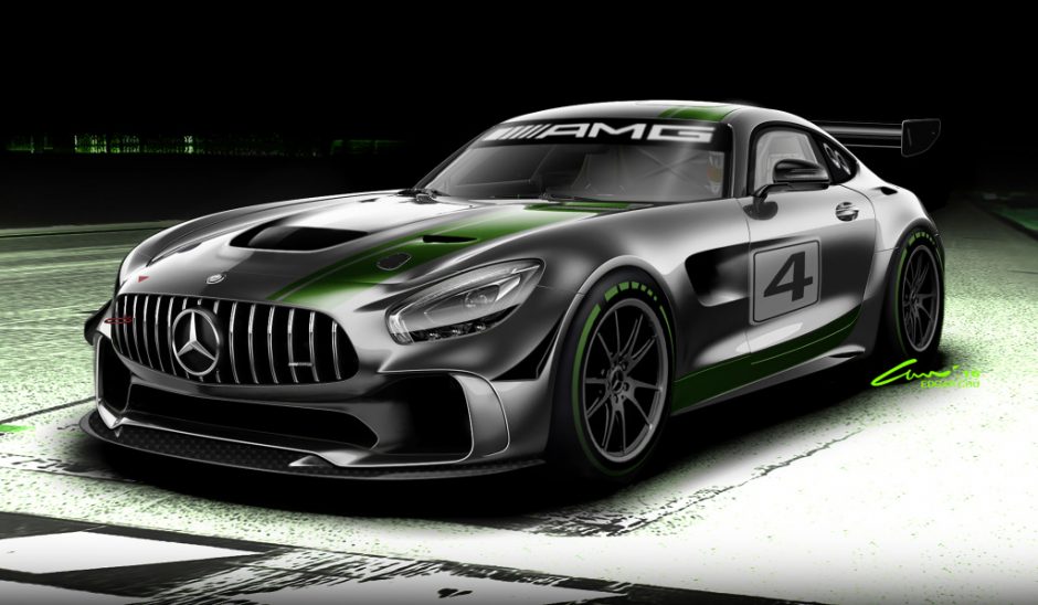 Mercedes-AMG Chairman Tobias Moers gave first preview of the new Mercedes-AMG GT4