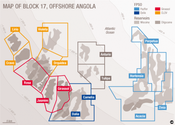 Total launches Zinia 2 deep offshore development in Block 17, Angola ...