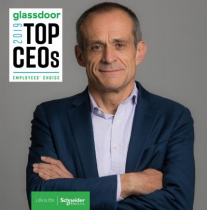 Schneider Electric CEO Jean-Pascal Tricoire ranked 54 on this year's Glassdoor's Top CEOs list