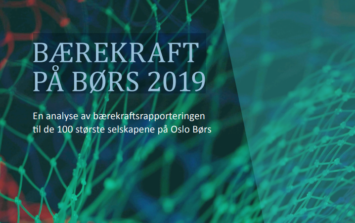 Bærekraft på børs 2019: Mowi, Norsk Hydro and Orkla integrate sustainability into their company reporting in a comprehensive, meaningful way