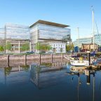 Navigation Square’s NSQ1 office building in Cork, Ireland will house Clearstream’s growing funds business