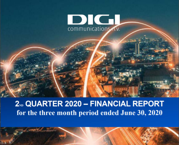Digi Communications NV announces the release of the H1 2020 Financial Results