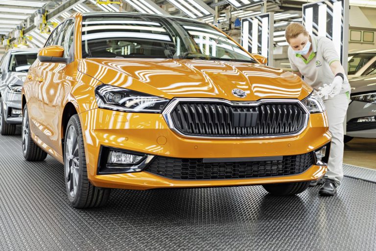 ŠKODA AUTO’s main plant in Mladá Boleslav starts the production of the ...