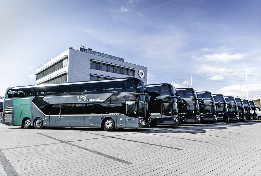 Norways Largest Bus Company To Operate 13 New Setra S 531 Dt Double Decker Buses On Its Express
