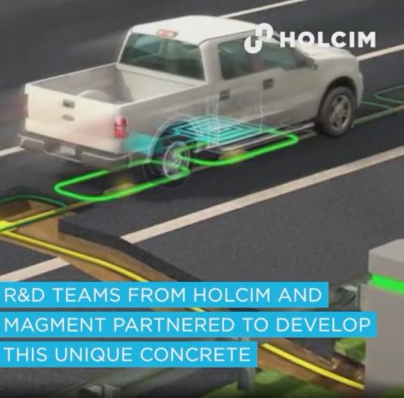 Inductive Charging For EVs Holcim And German Startup Magment Partner 