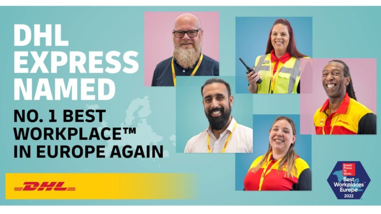 Le meilleur lieu de travail en Europe pour la 2e année consécutive est DHL  Express, le fournisseur international de services express  |  The European Union's press release distribution & newswire