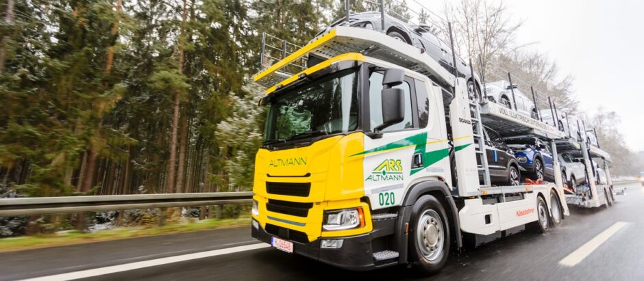 Scania And K Ssbohrer Team Up For Worlds First All Electric Car Transporter Europawire