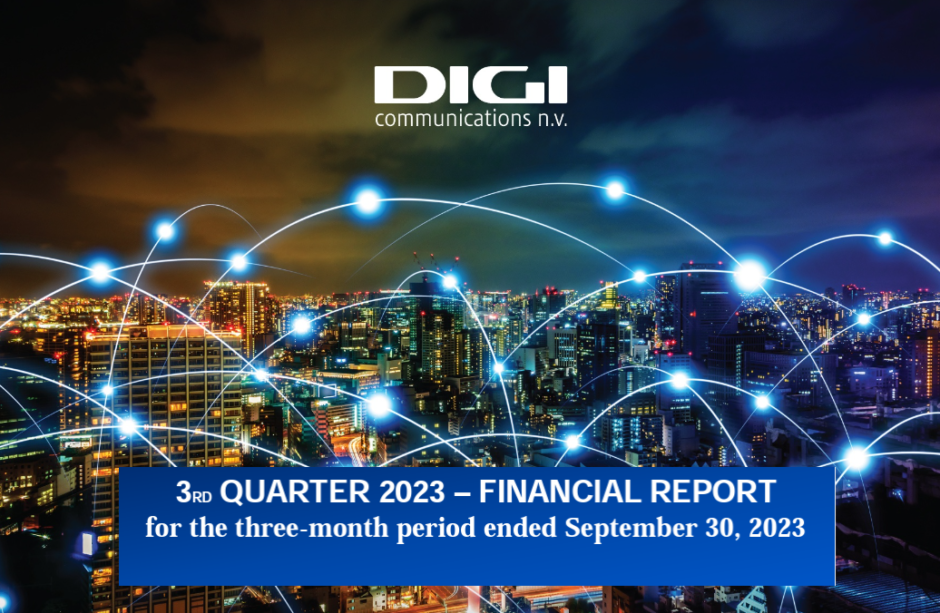 Digi Communications Q3 2023 Financial Results | EuropaWire